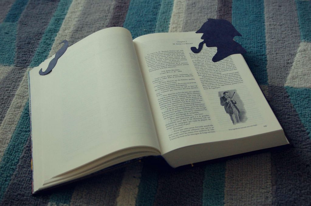 Sherlock Holmes marque-pages DIY