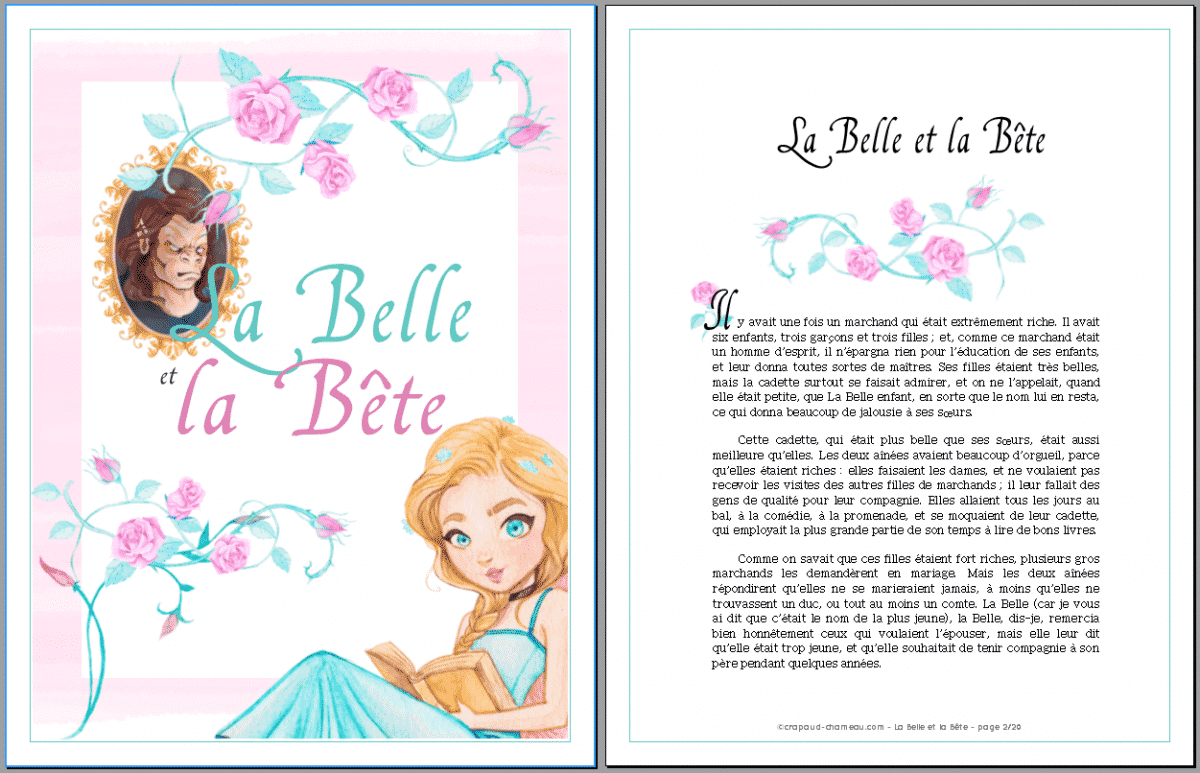 Fiche De Lecture La Belle Et La Bête 6ème