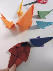 Origami kirigami copyright crapaud-chameau.com
