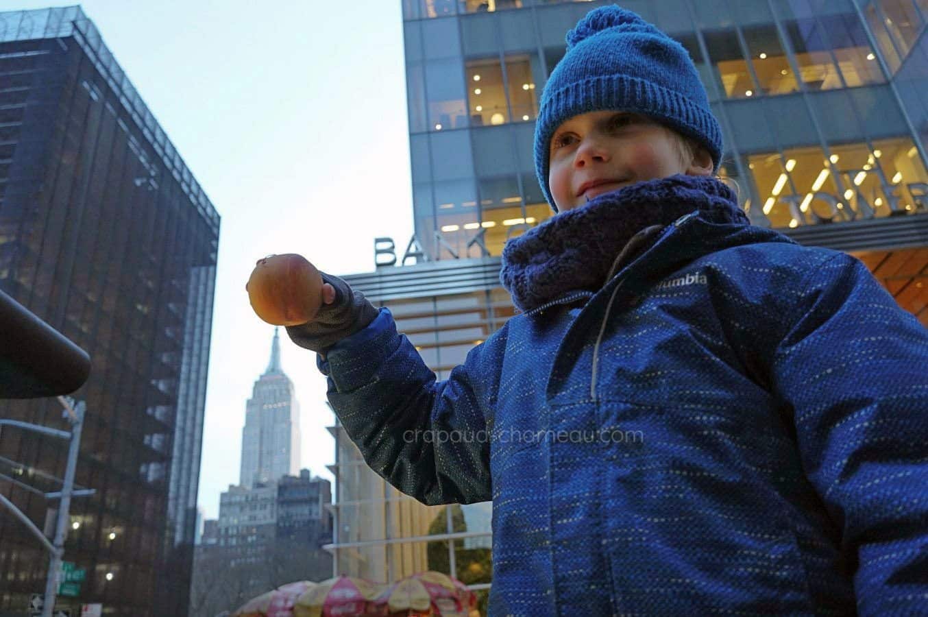 Crapaud Chameau empire state building New York James et la grosse peche copyright