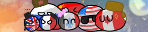 Countryballs banner channel Pinkbow animations